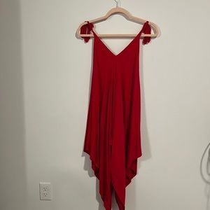 Red dress